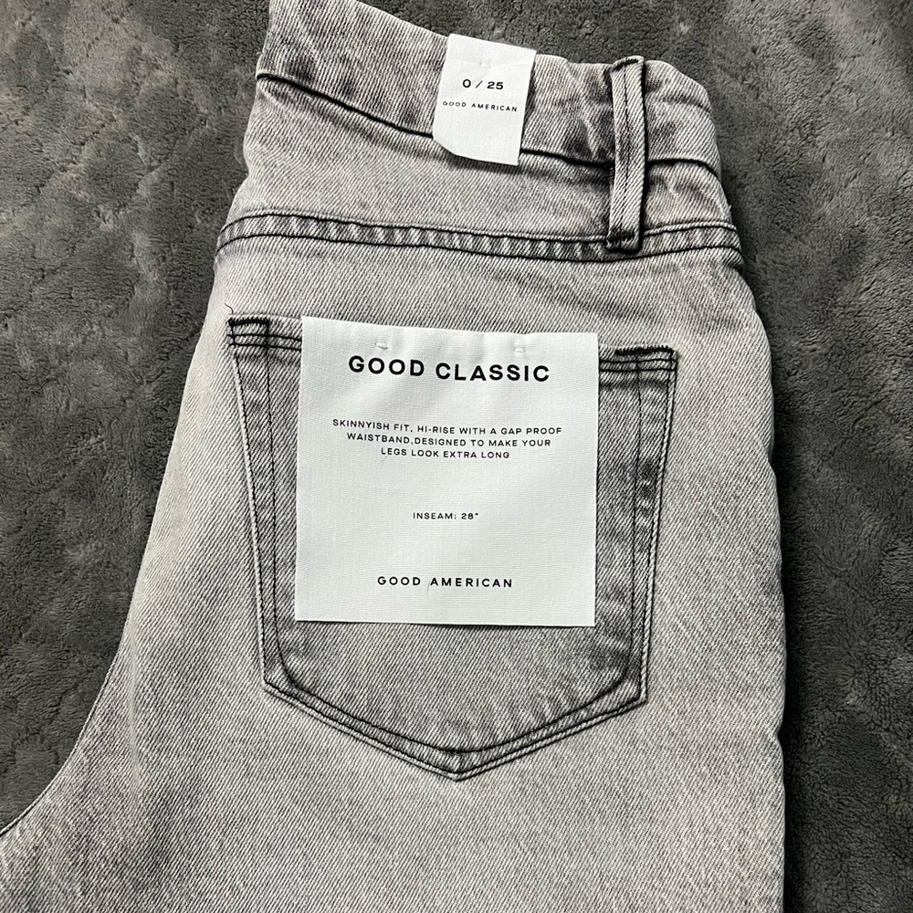 Good American Good Classic jeans.